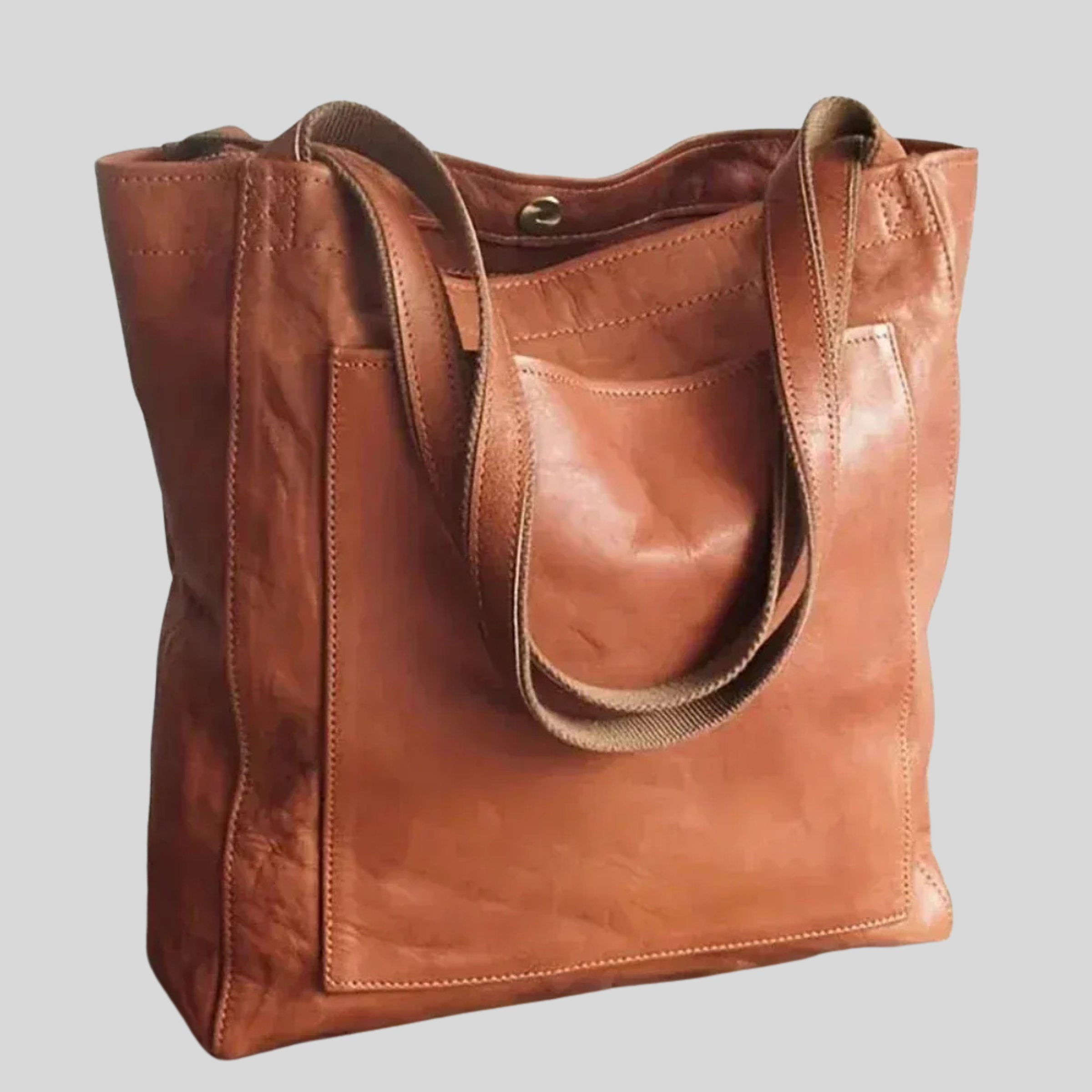 Chic Modern läderhandväska från Lorena