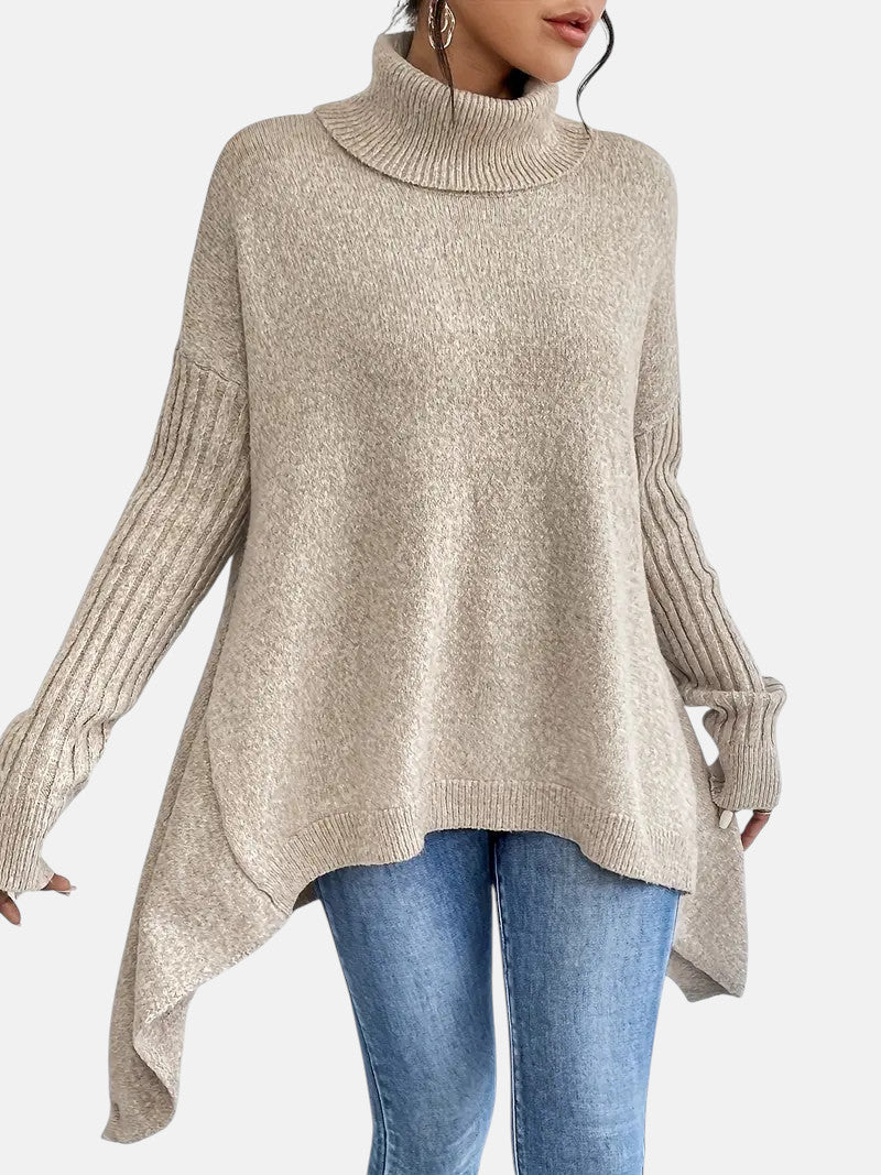 Brigitte | Lång Turtleneck Pullover