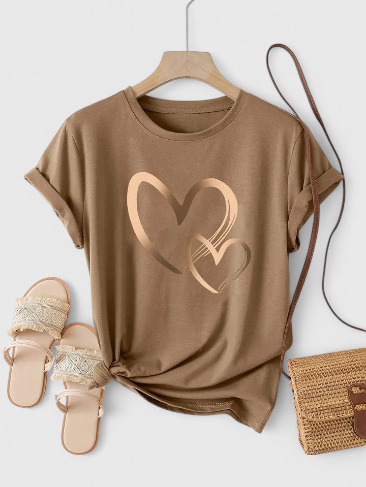 Jamie | Bekväm kortärmad T-shirt.