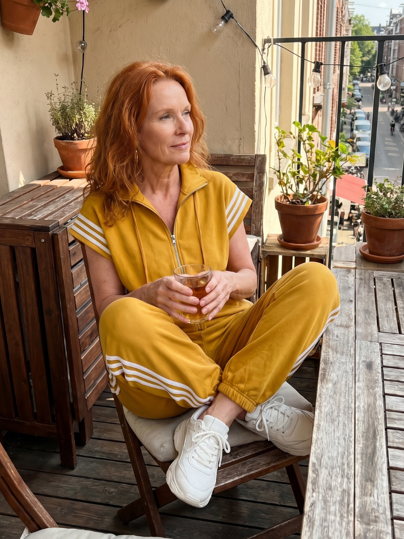 Lark | Jumpsuit med dragkedja och sidopaneler