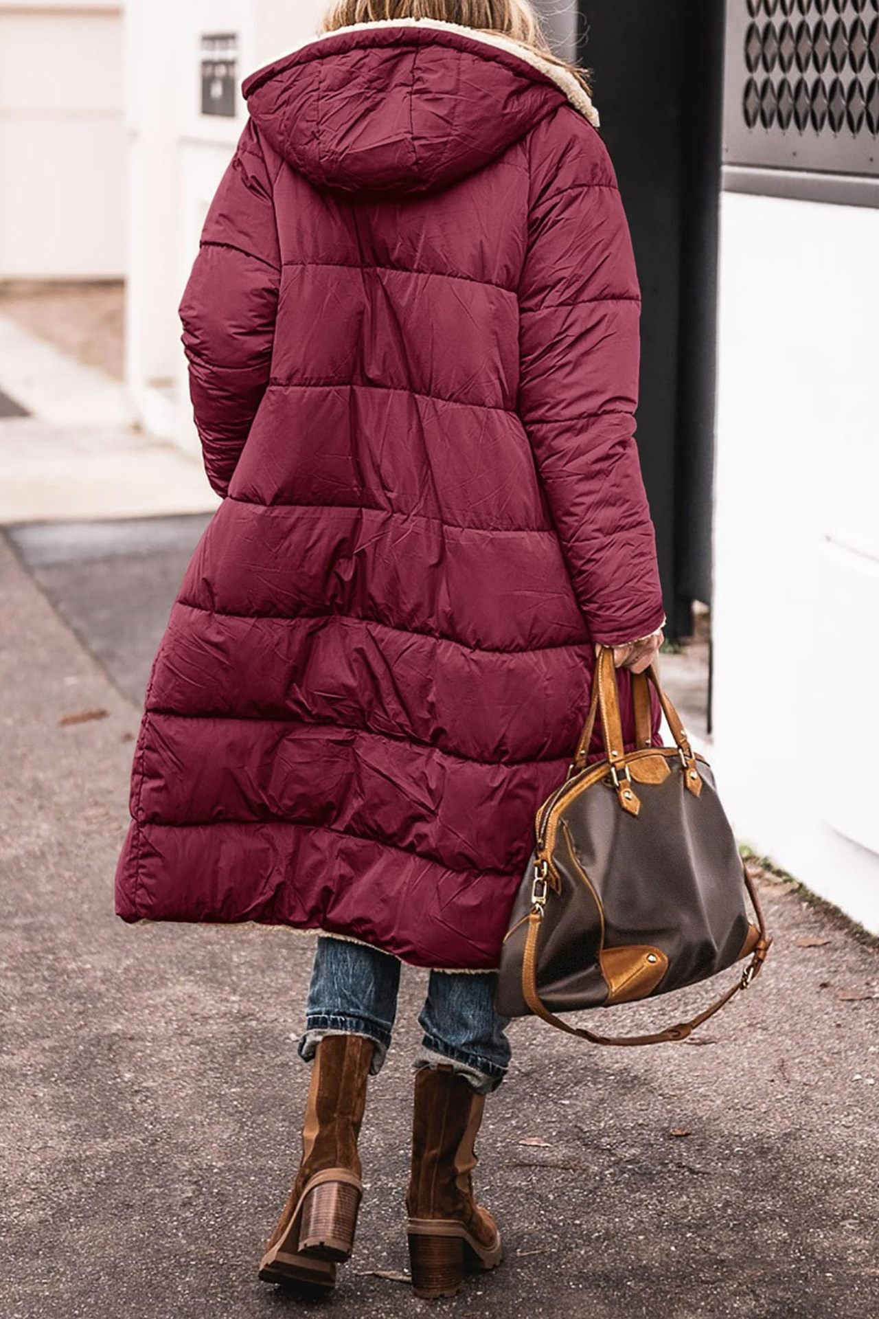 Elegant Vändbar Kappa för Kvinnor