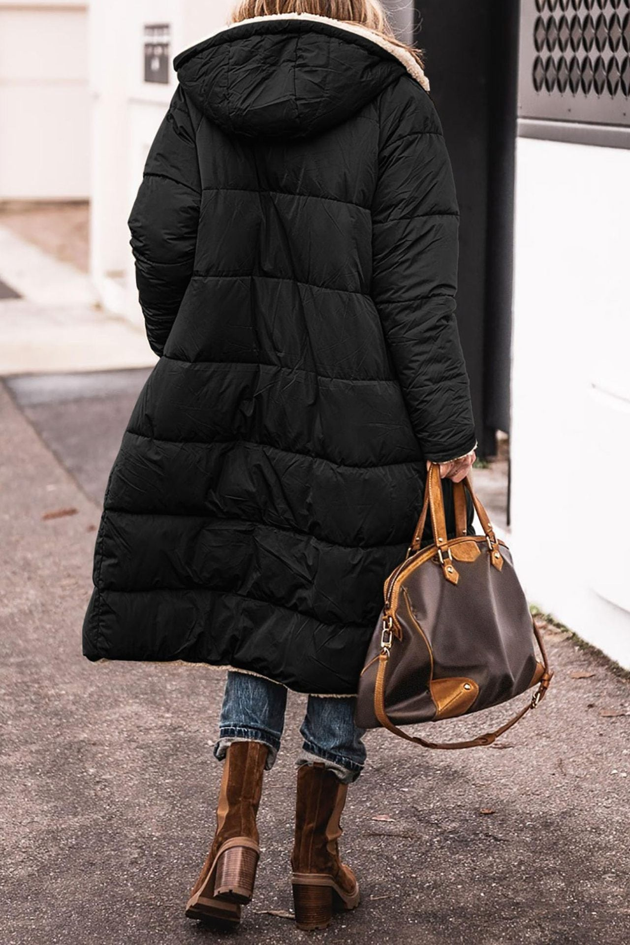 Elegant Vändbar Kappa för Kvinnor