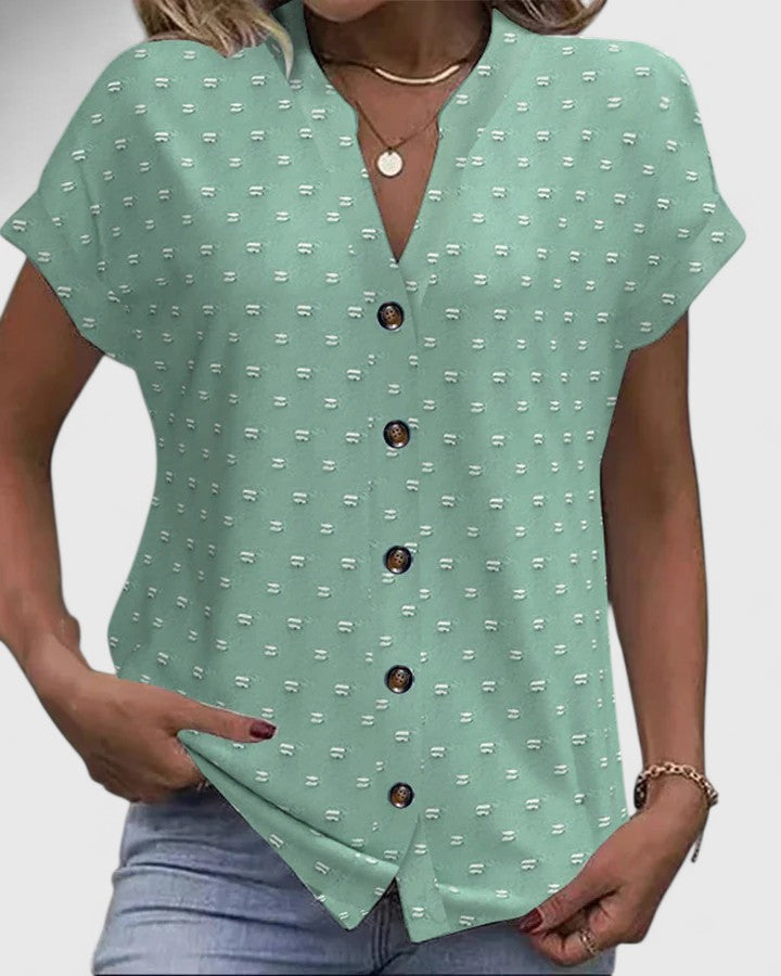 Jamie | Bekväm V-ringad T-shirt