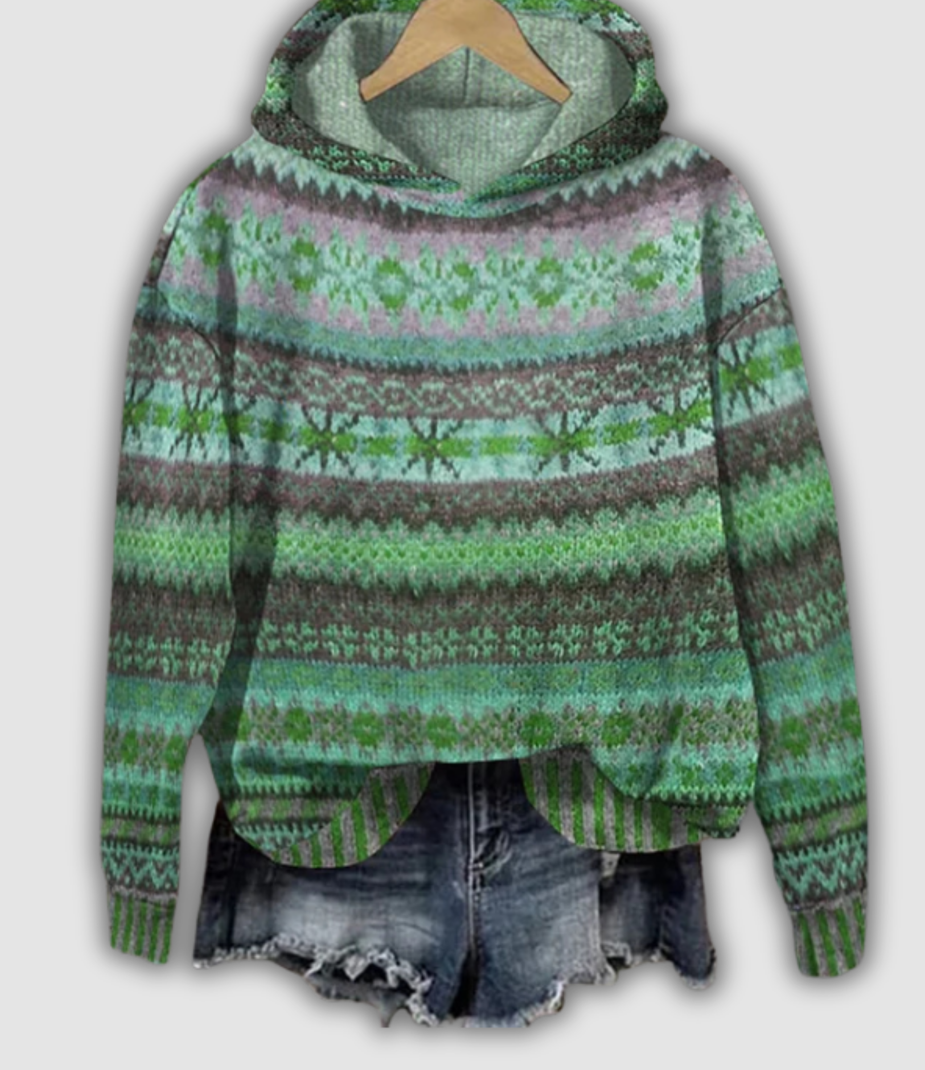 DER MELINA | RETRO HOODIE