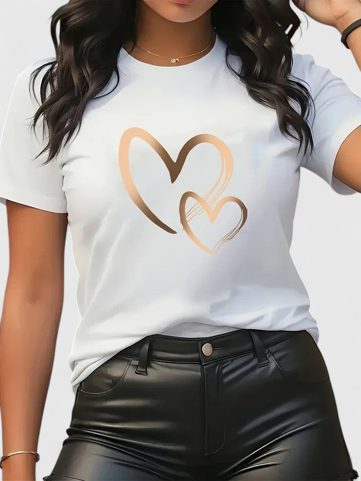 Jamie | Bekväm kortärmad T-shirt.