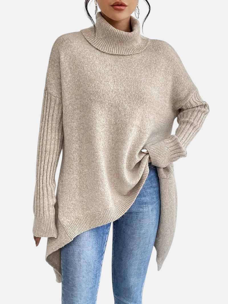 Brigitte | Lång Turtleneck Pullover