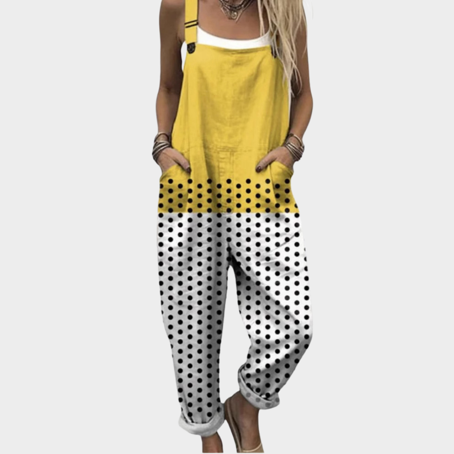 Bekväma tryckta jumpsuits