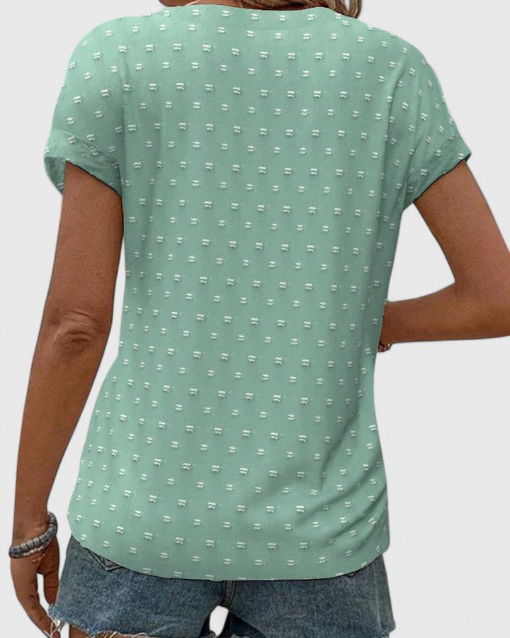 Jamie | Bekväm V-ringad T-shirt
