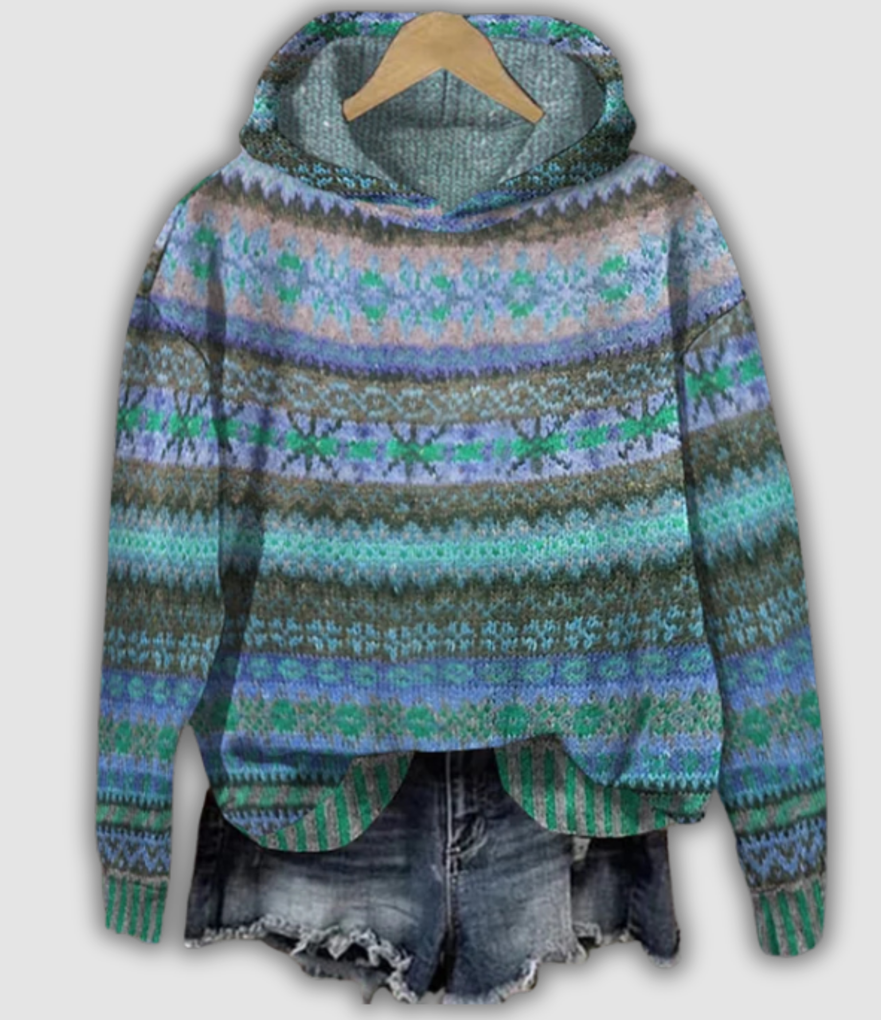 DER MELINA | RETRO HOODIE