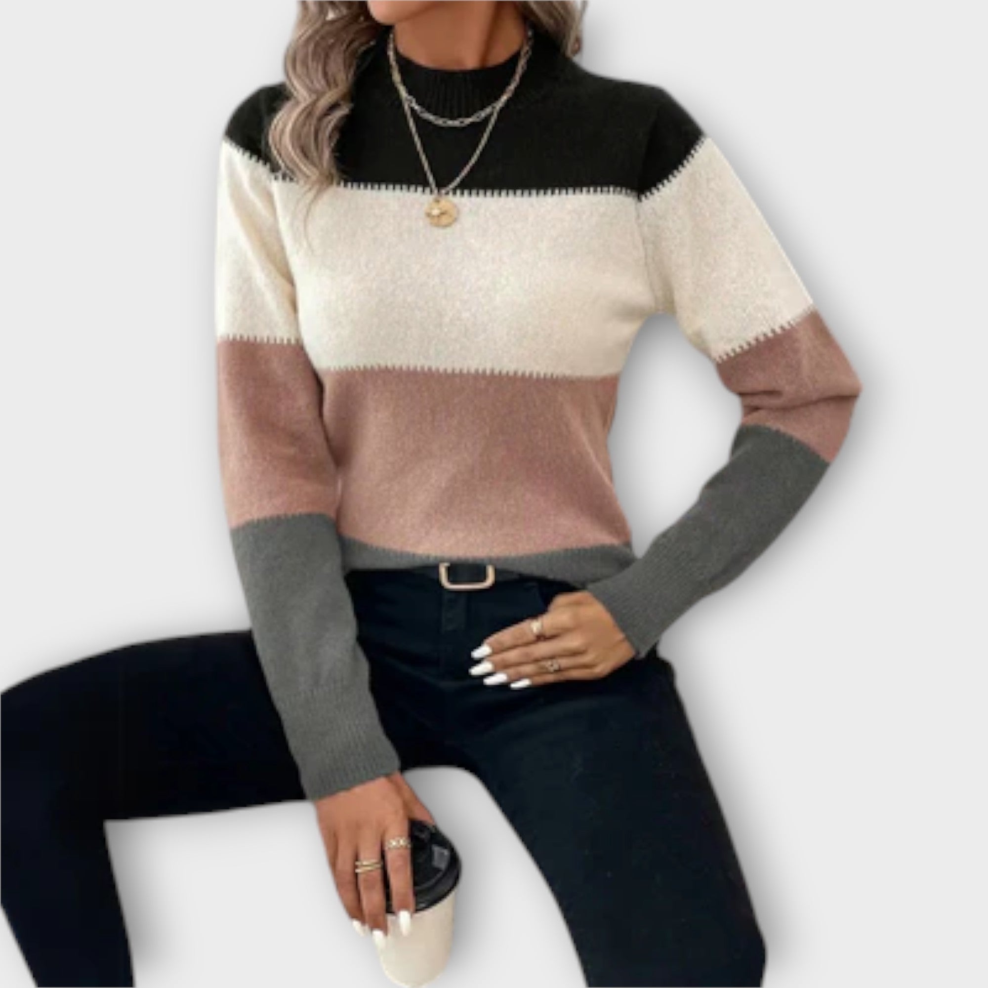 Elina | Avslappnad & Elegant Tröja