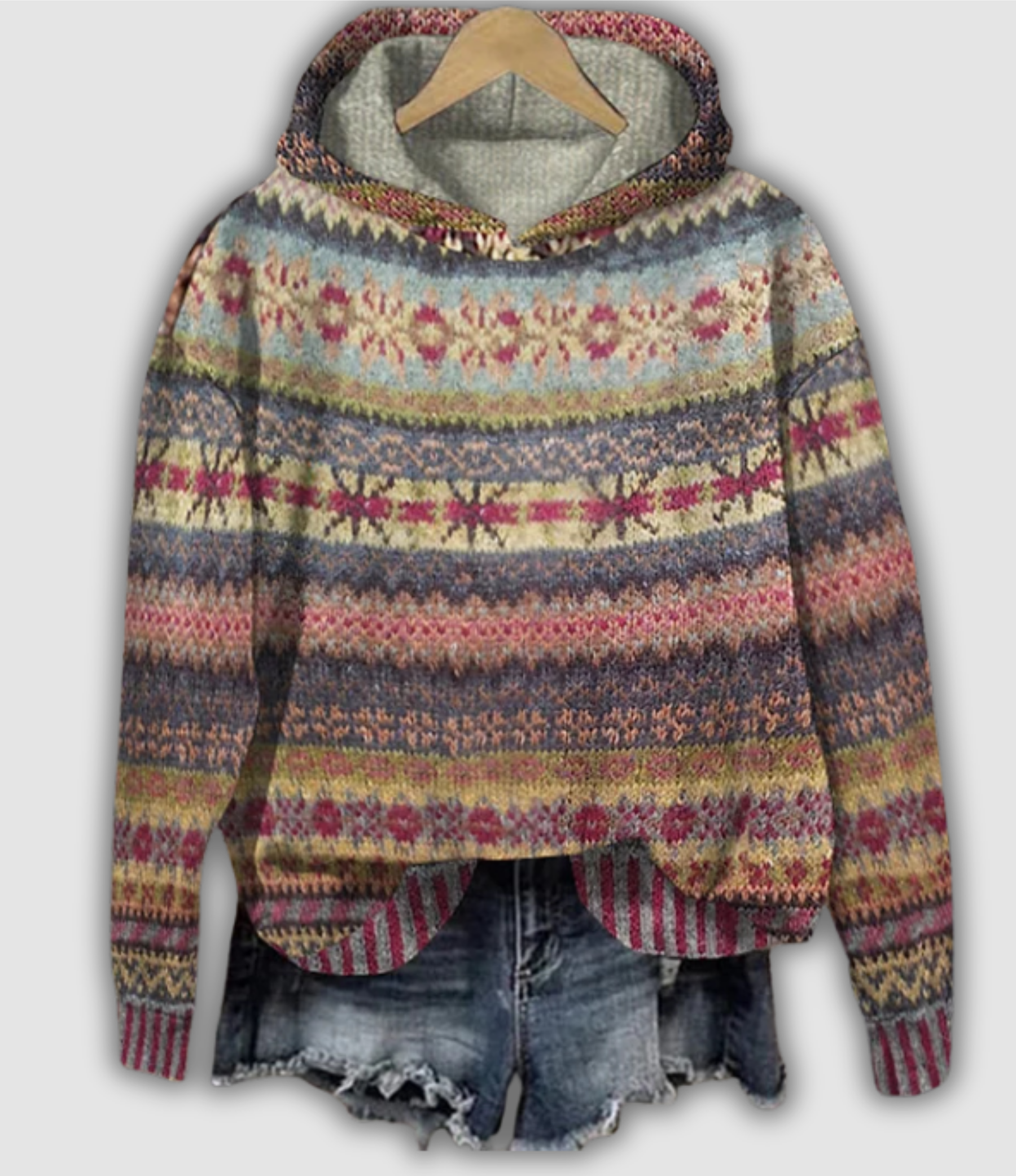 DER MELINA | RETRO HOODIE