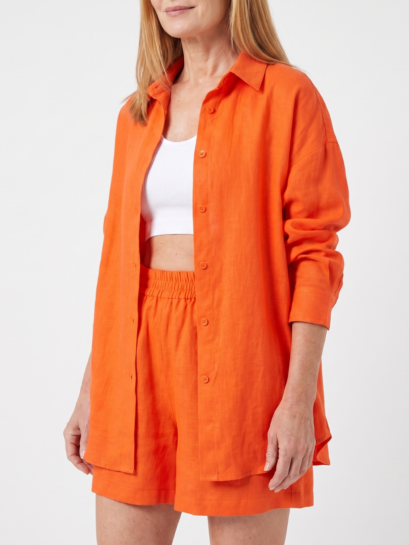 Philomena | Kort Camisole och Vida Byxor Set