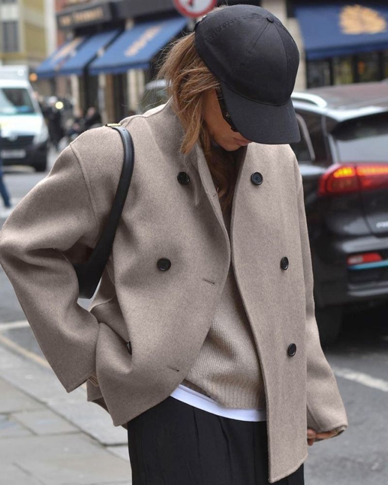 Anaia - Fransk Stil Oversized Jacka