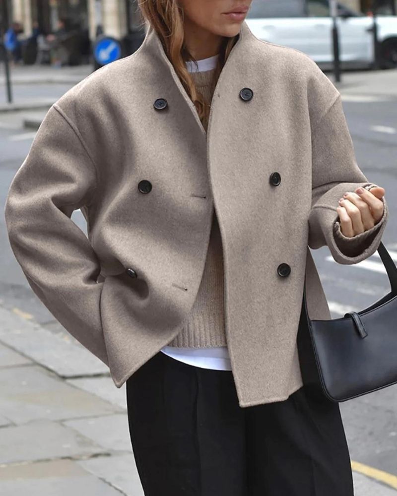 Anaia - Fransk Stil Oversized Jacka