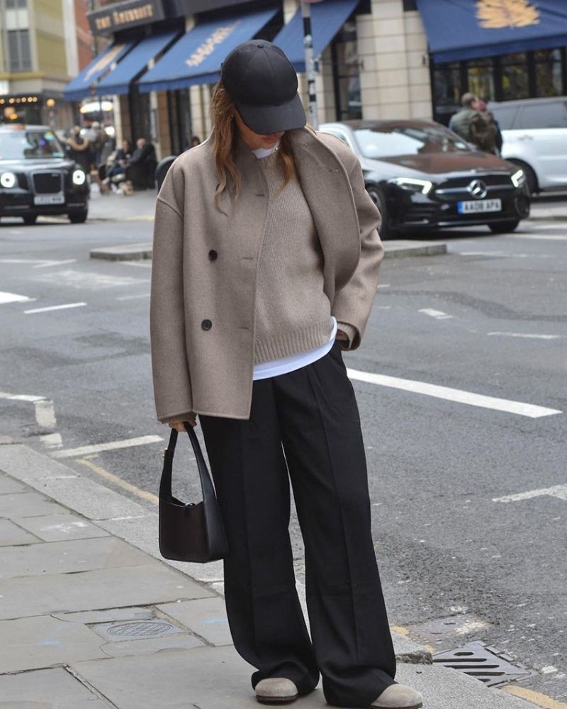 Anaia - Fransk Stil Oversized Jacka