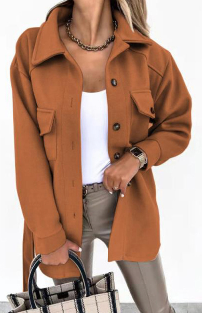 Brigitte | Chic och Elegant Höstjacka