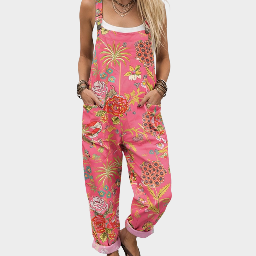 Bekväma tryckta jumpsuits