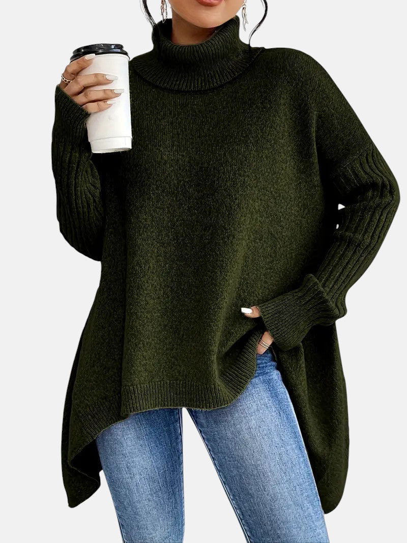 Brigitte | Lång Turtleneck Pullover
