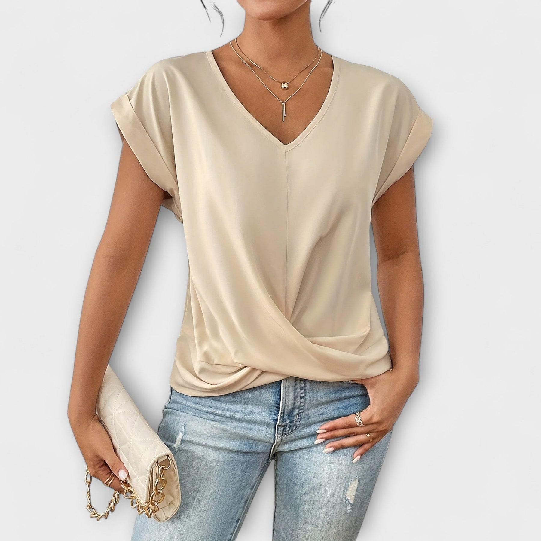 Jamie | Elegant V-ringad topp