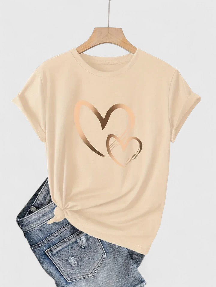 Jamie | Bekväm kortärmad T-shirt.