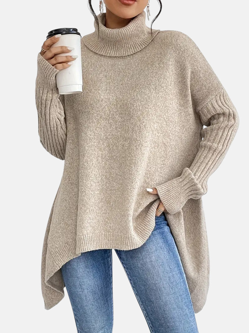 Brigitte | Lång Turtleneck Pullover