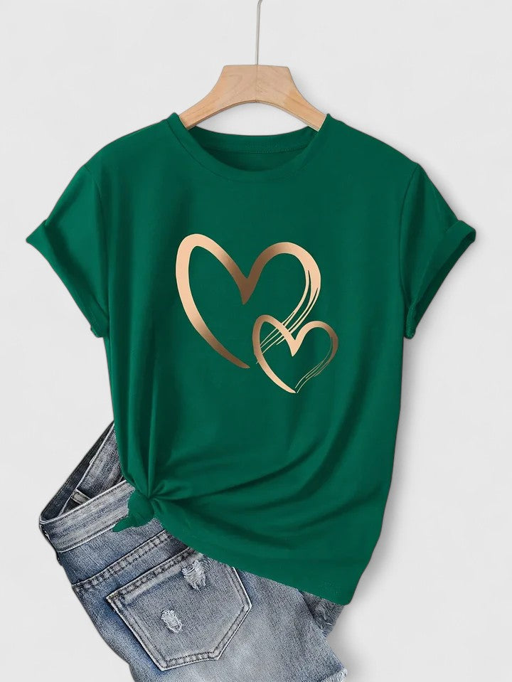 Jamie | Bekväm kortärmad T-shirt.