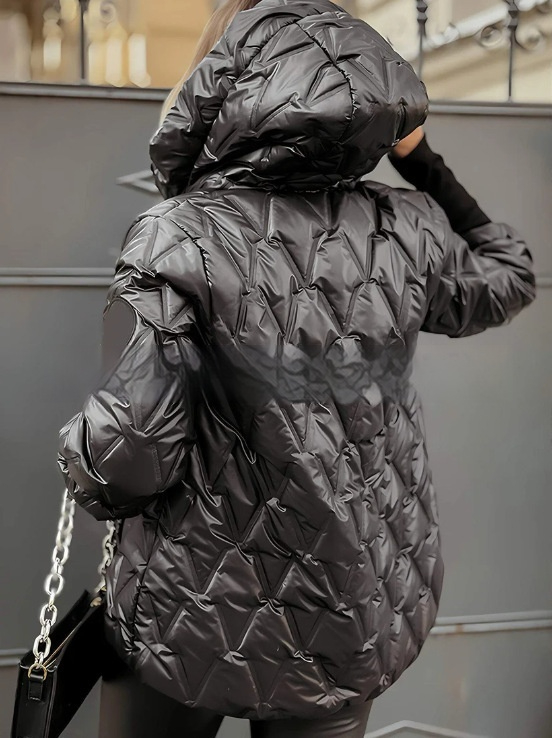 Marlene – Stilren Vadderad Puffy Jacka