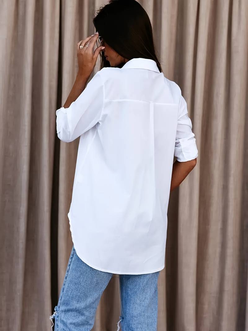 Lana | Blus Elegans för Vardagen