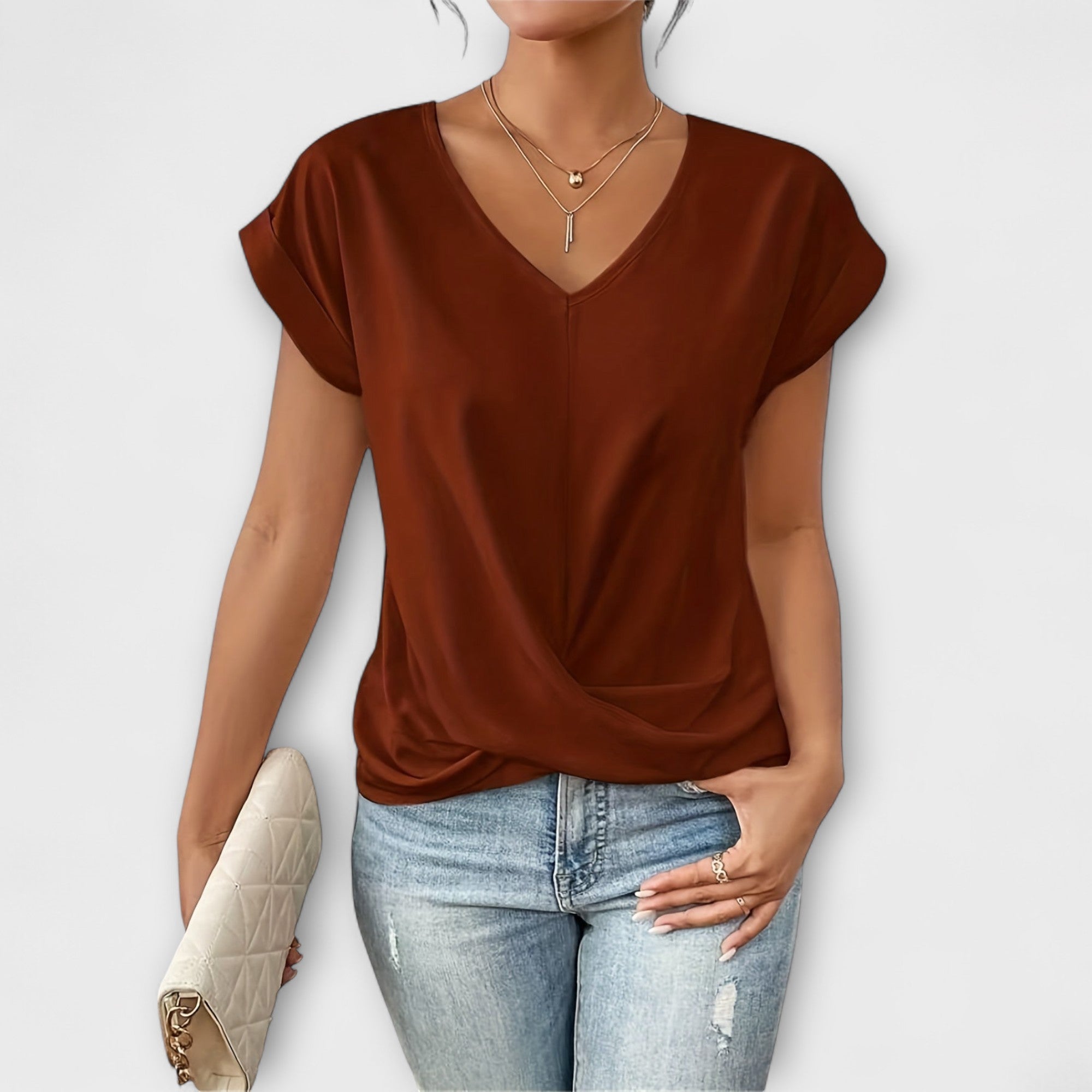Jamie | Elegant V-ringad topp