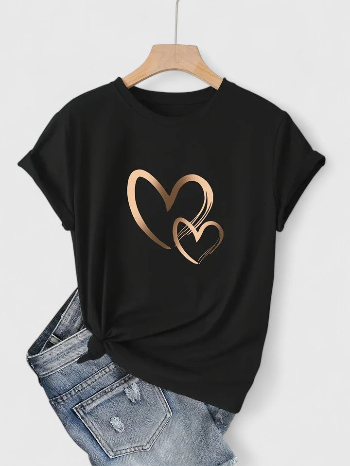 Jamie | Bekväm kortärmad T-shirt.