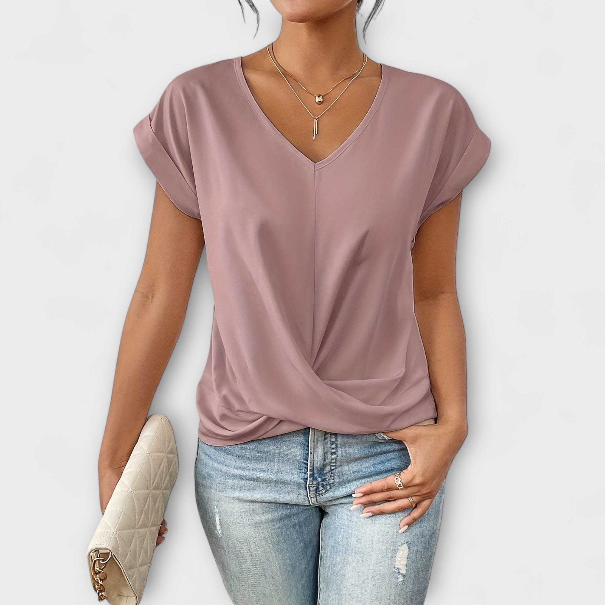Jamie | Elegant V-ringad topp