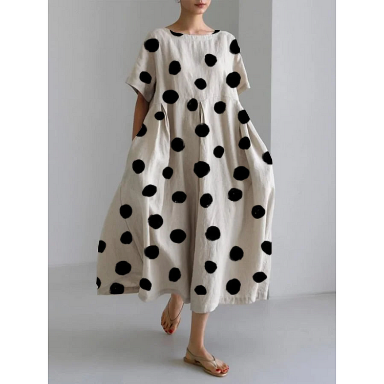 Vale Polkadot Sommarlklänning