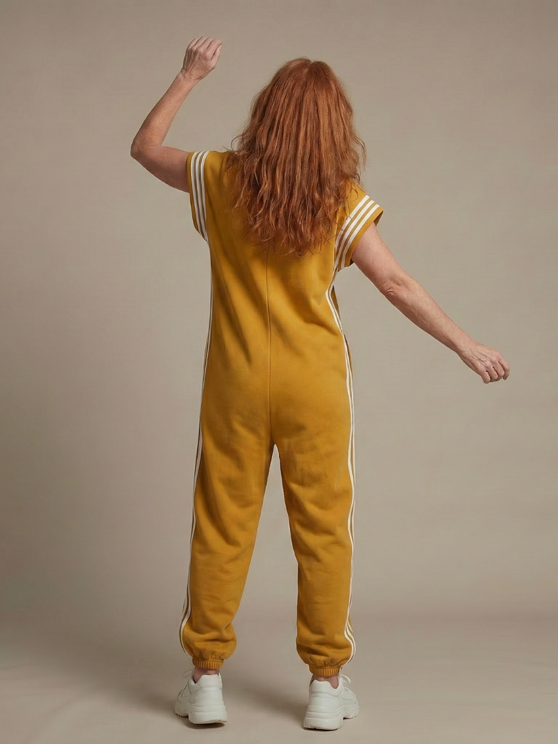 Lark | Jumpsuit med dragkedja och sidopaneler