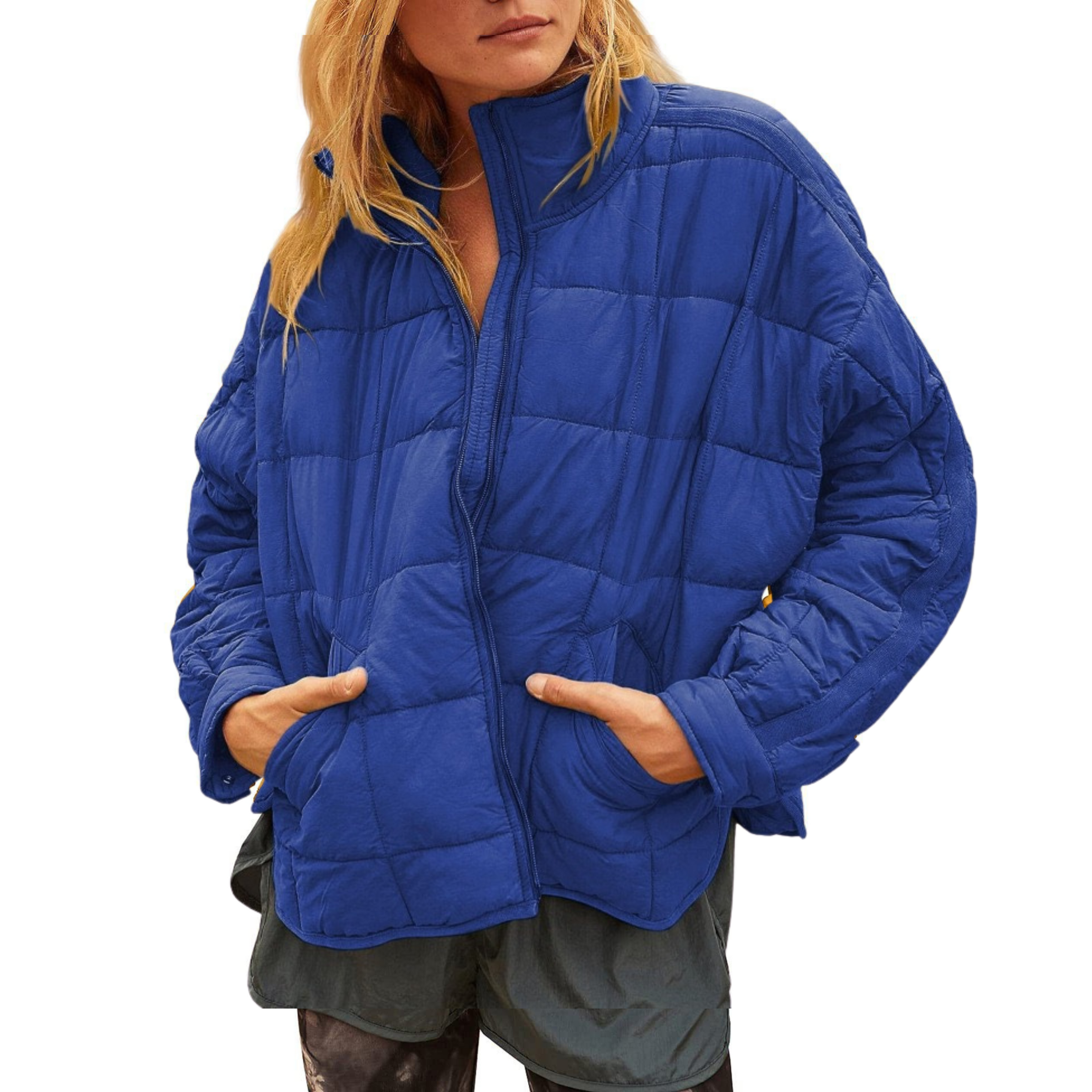 APRIL™ – Lättvikts Kompakt Zip Pufferjacka
