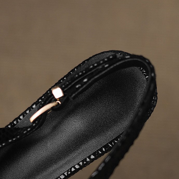 Céliane Spitzer Slingback i läder