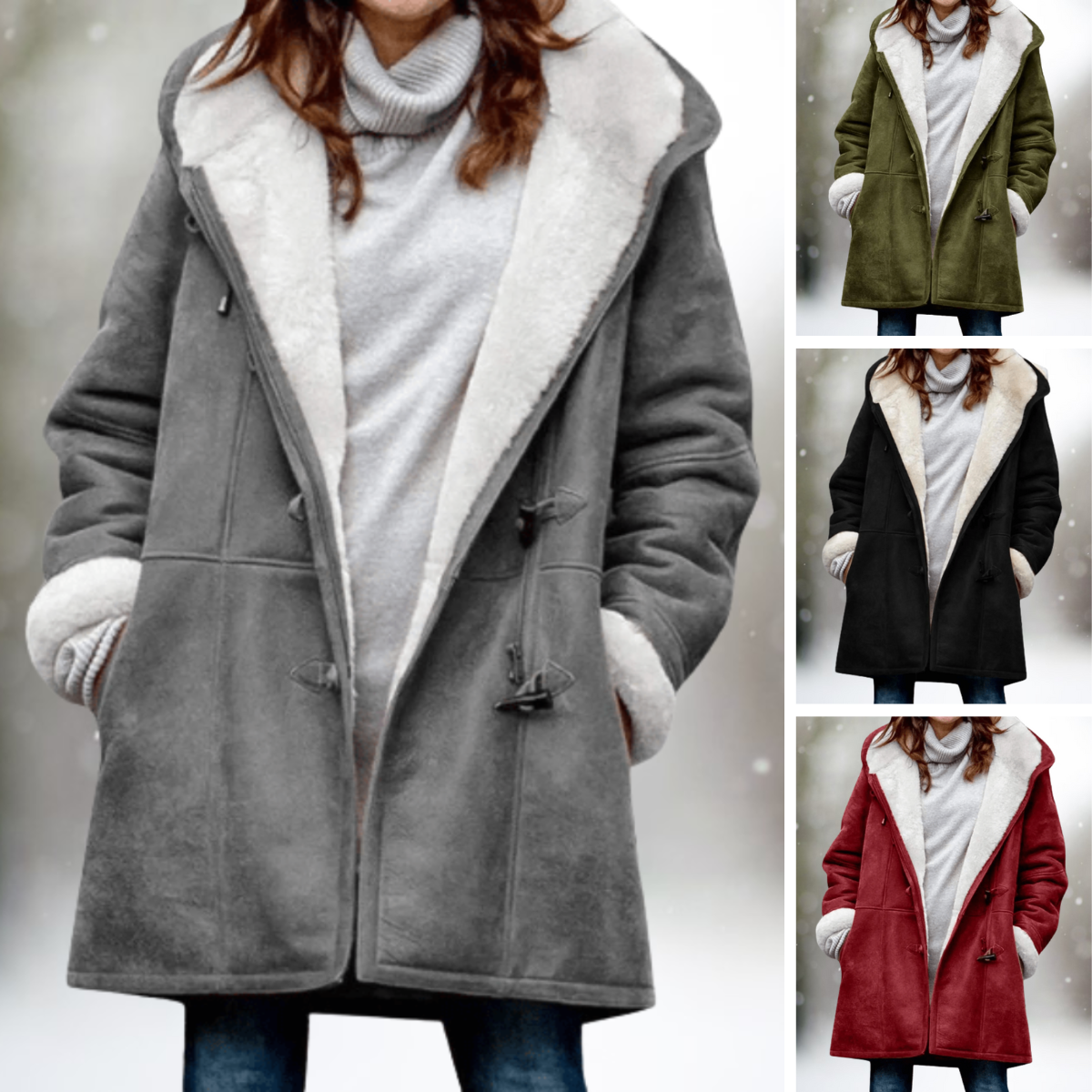 Jae | Varm Fleece Höstjacka