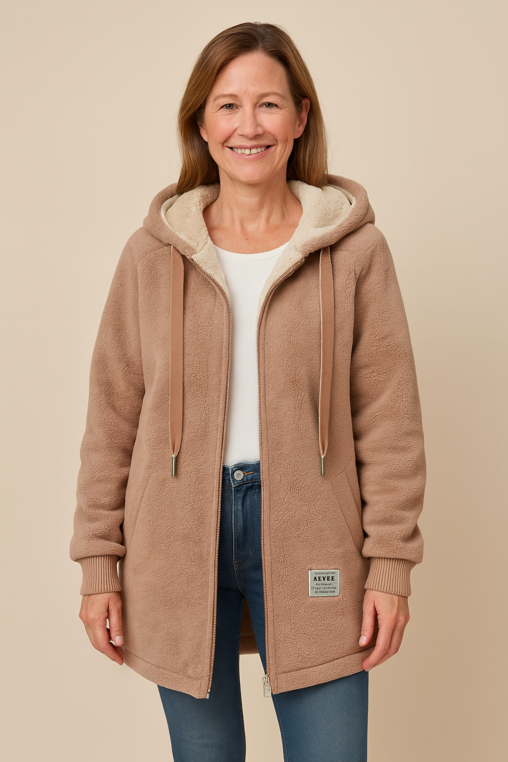 Paige | Damfleecejacka – Komfort och stil som varar