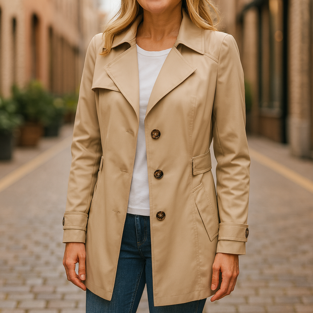 Jinkee | Elegant Höst Trench Coat