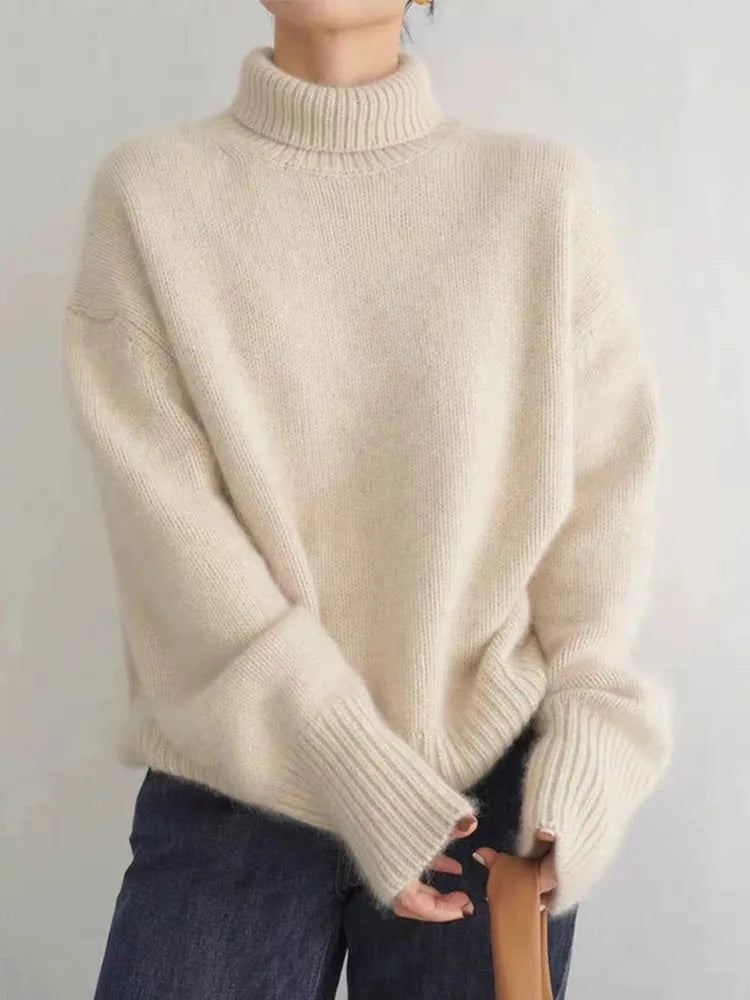 Anna | Lyxig Cashmere Polotröja