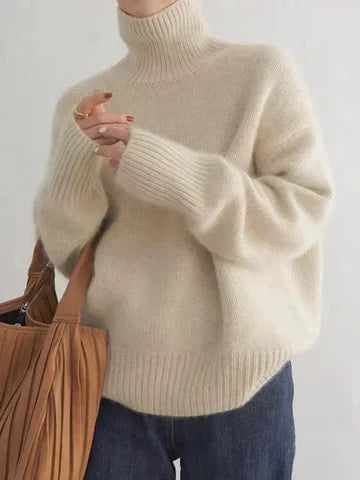 Anna | Lyxig Cashmere Polotröja