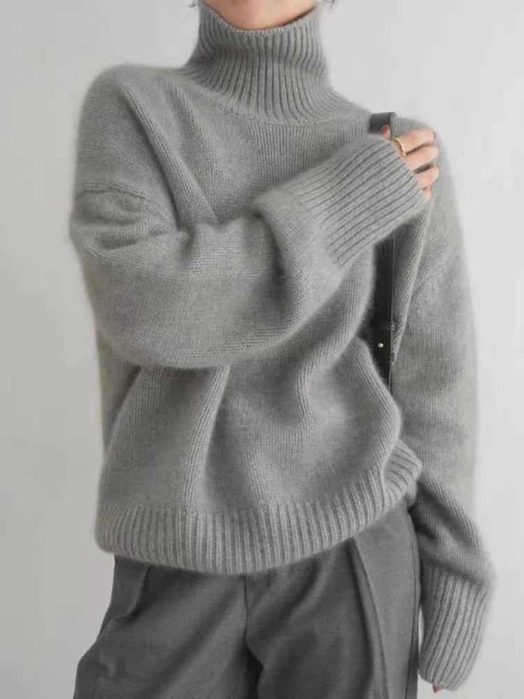 Anna | Lyxig Cashmere Polotröja