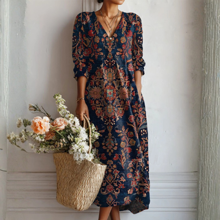ADELINE | Bohemian Maxiklänning