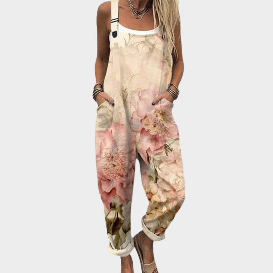 Bekväma tryckta jumpsuits