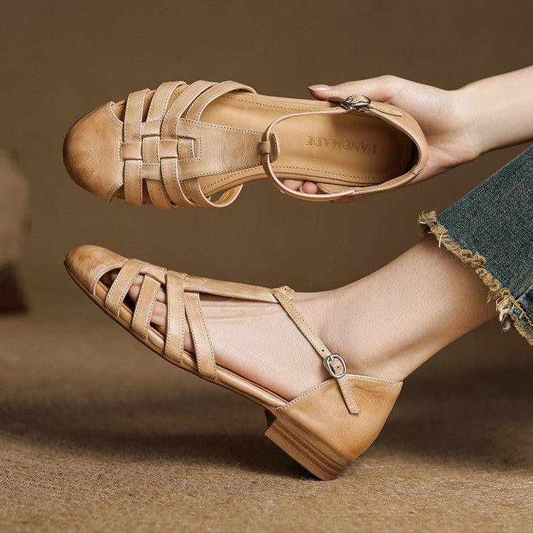 Äkta läder Ballerinas Solene Dalia