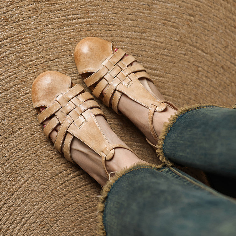 Äkta läder Ballerinas Solene Dalia