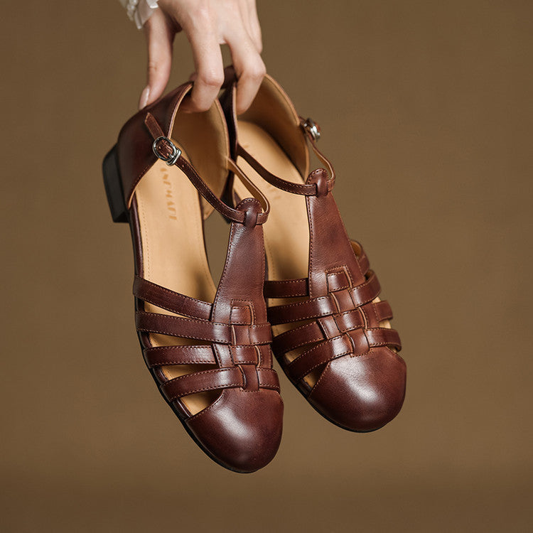 Äkta läder Ballerinas Solene Dalia