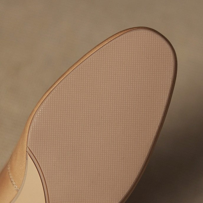 Corinne Läder Rund Tå Mary Jane
