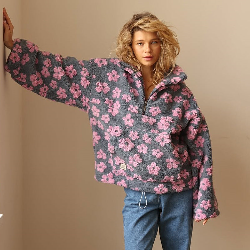 Daisy | Långärmad Fleece Hoodie