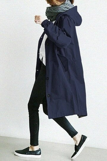 Mandy - Stilig Vattentät Trench Coat