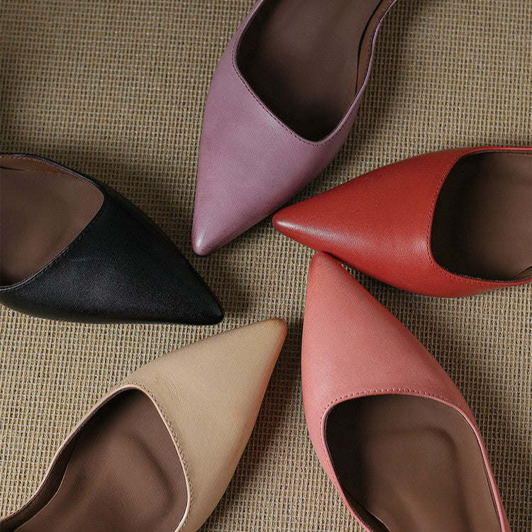 Stiletto-pumps i läder Orlisse